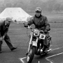 9. Me in the Leeds Road Courtesy Rally  1955. I won the Regent Trophy.